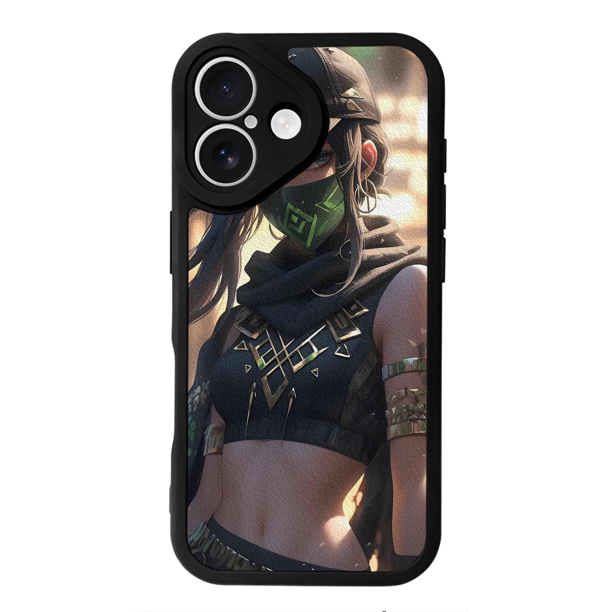 リーグ・オブ・レジェンド League of Legends LOL 【iPhone 16シリーズ対応】シリコンスマホケース（レザー調） 材質：シリコン